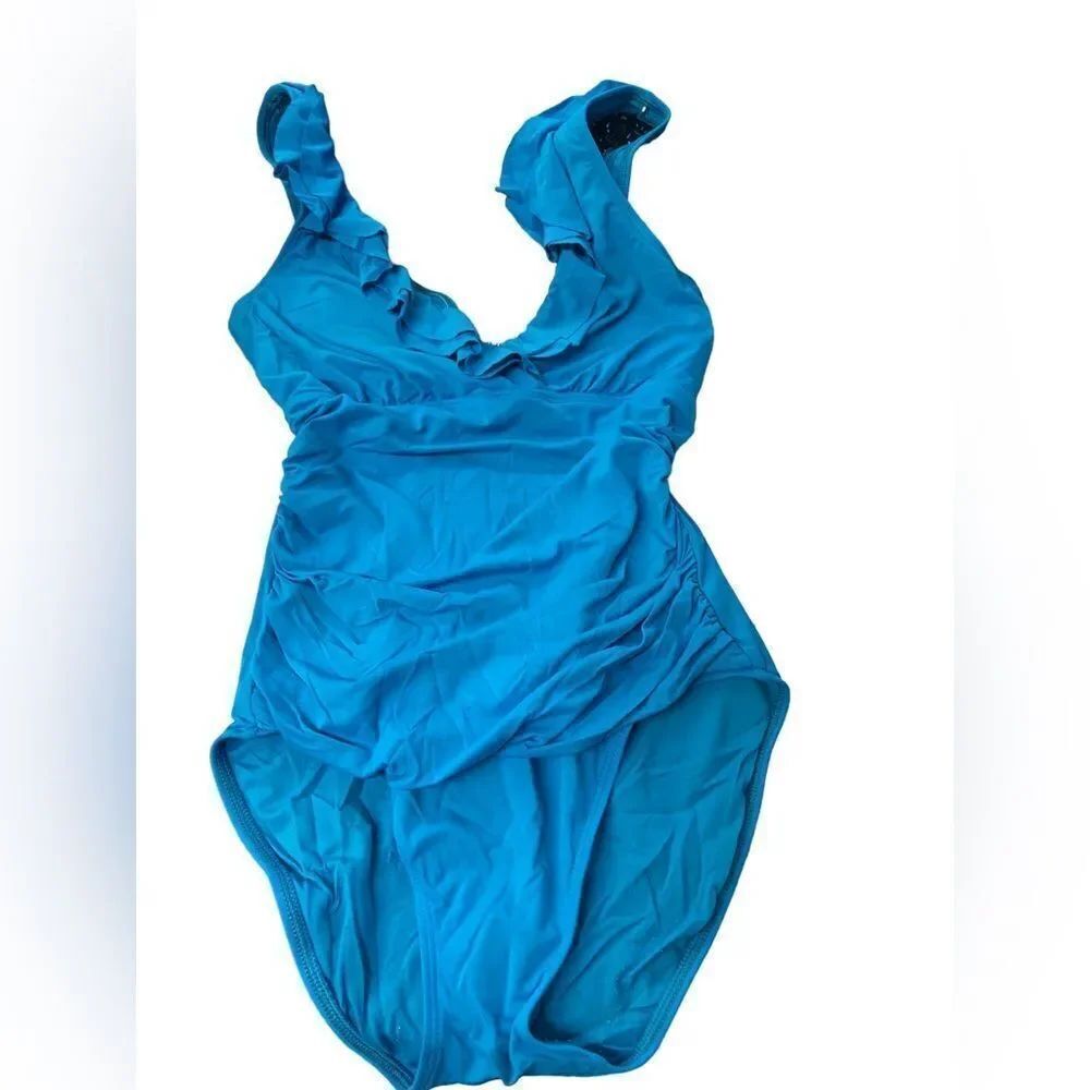 Ralph Lauren lined swimsuit ladies size 10 excellent condition